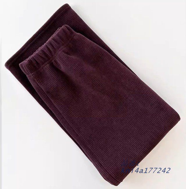 ロング丈 裏起毛