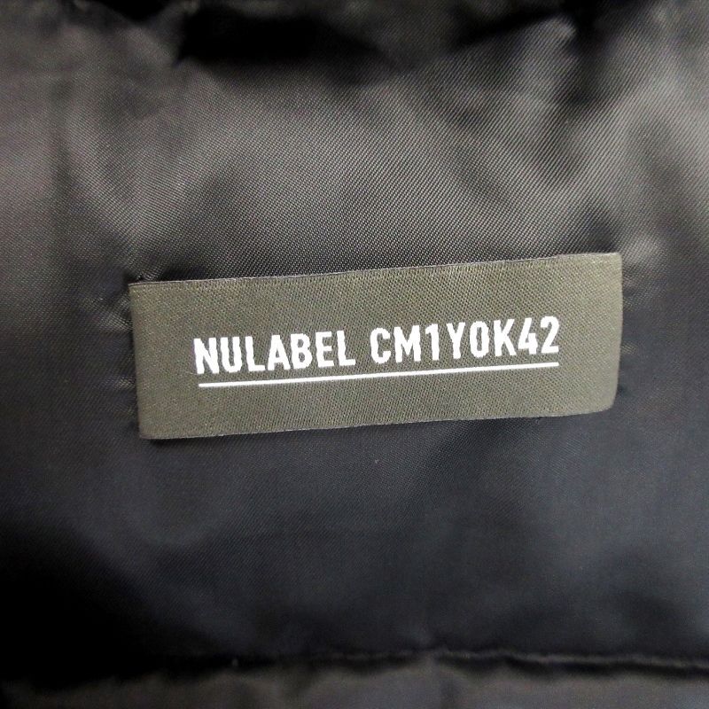 未使用 NULABEL ニューレーベル NATURAL DYED DOWN PARKA 514203