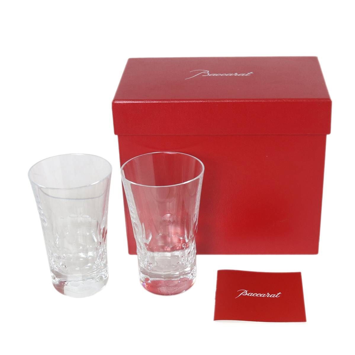 Baccarat バカラ ビバ ハイボールグラス ビアグラス タンブラー ペアセット バカラクリスタルガラス NT Bランク