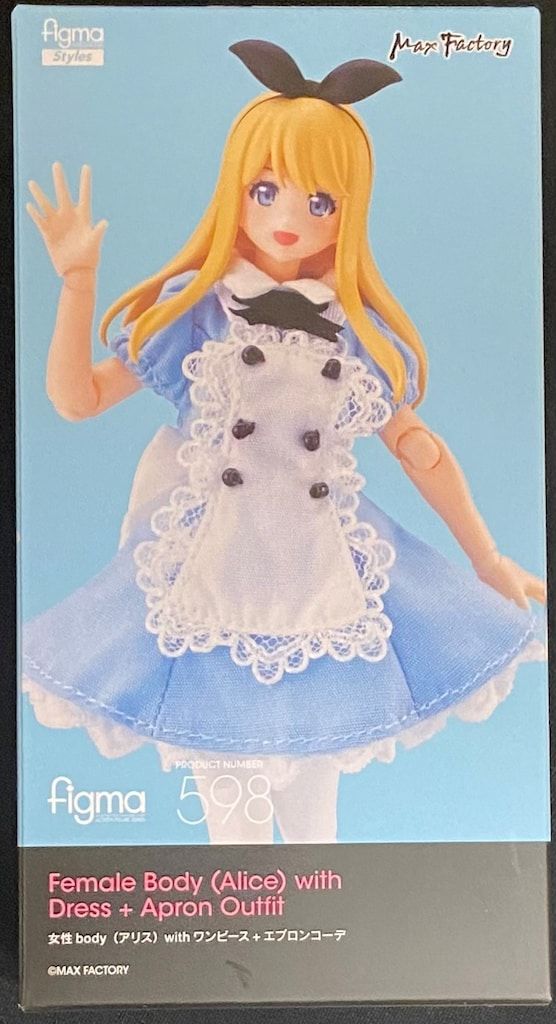 MAXFACTORY figma 女性body (アリス) with ワンピース+エプロンコーデ