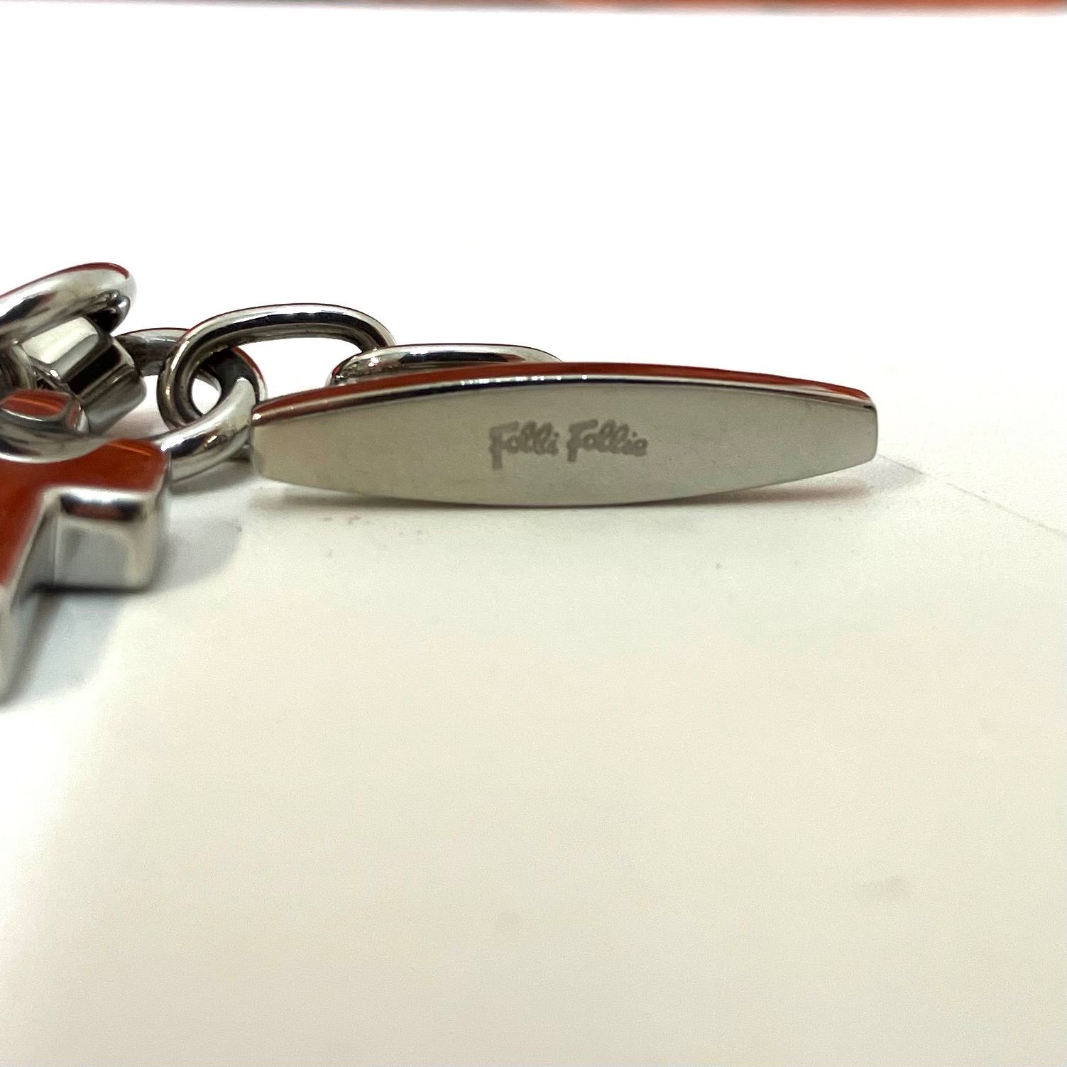 ジャンク品★follifollieフォリフォリシルバー925製ブレスレット時計 ジャンク品☆follifollieフォリフォリシルバー925製ブレスレット時計