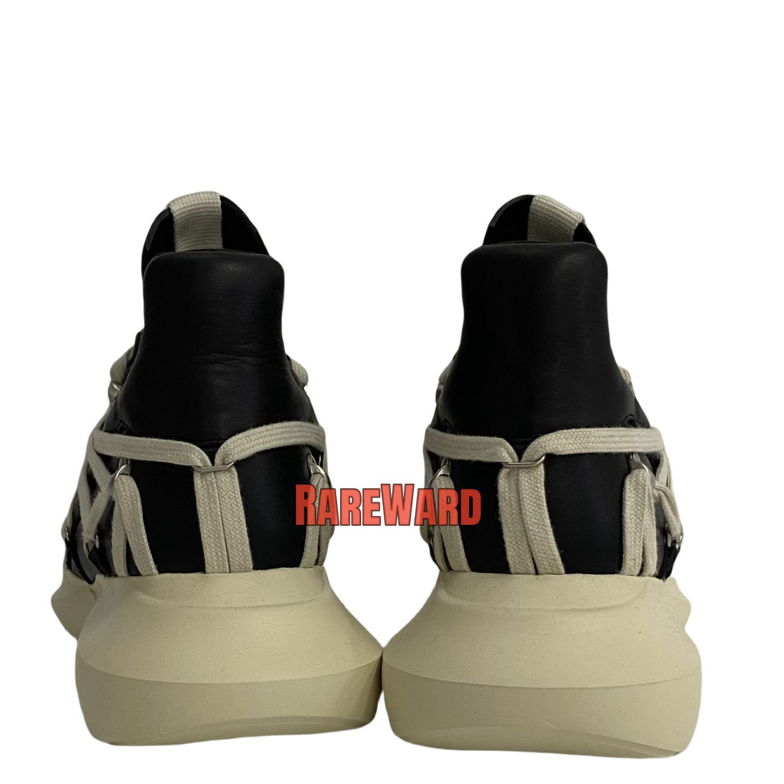 Rick Owens Megalace Geth Runner Sneakers | Black | FARFETCH