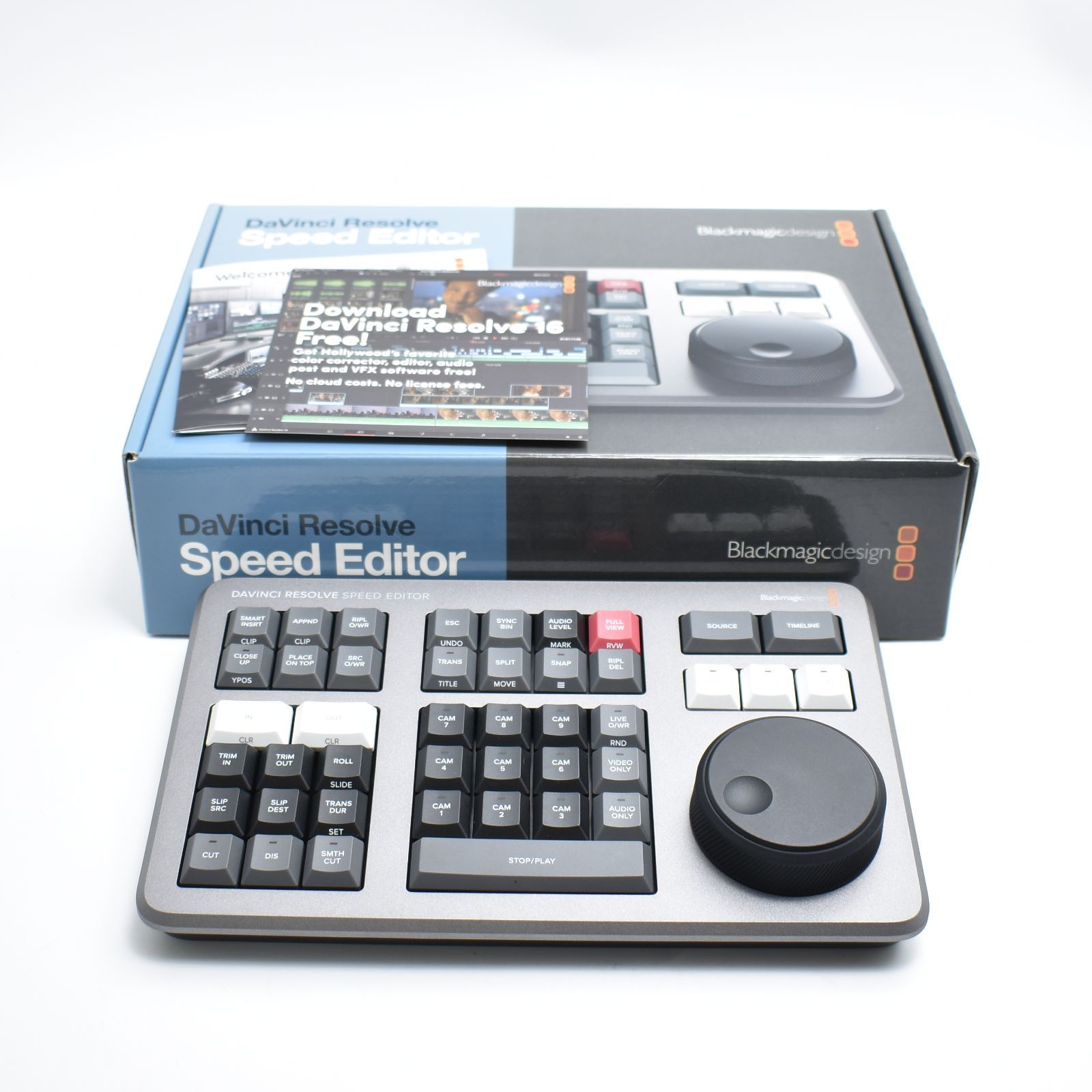 DaVinci Resolve Speed Editor 専用コントローラー Blackmagic Design