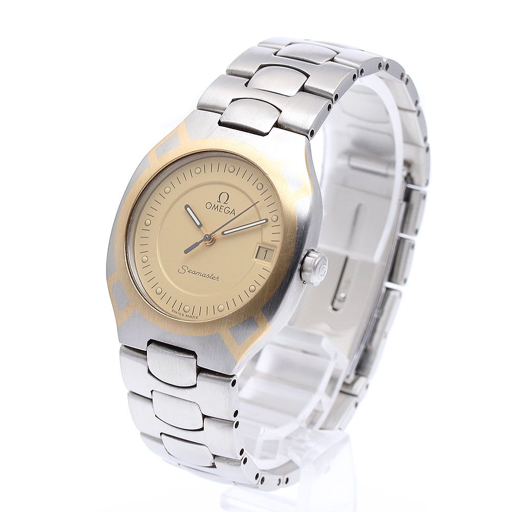OMEGA オメガ シーマスター ポラリス ステンレス クォーツ 腕時計 オメガ シーマスター ポラリス チタン パラジウム クオーツ 滋賀 京都