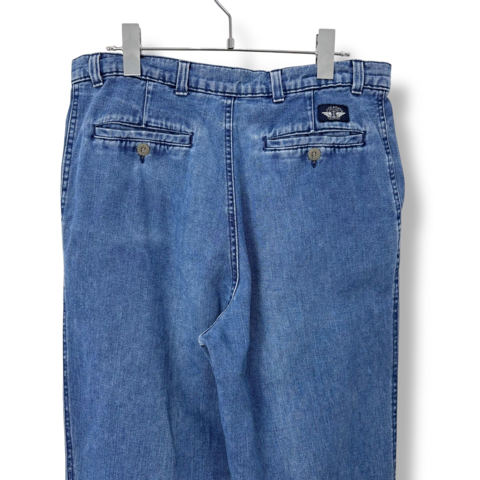 90s DOCKERSドッカーズ リーバイス タック デニムスラックス W31 90s DOCKERS 1タック デニム スラックス パンツ 32 30 / 90年代