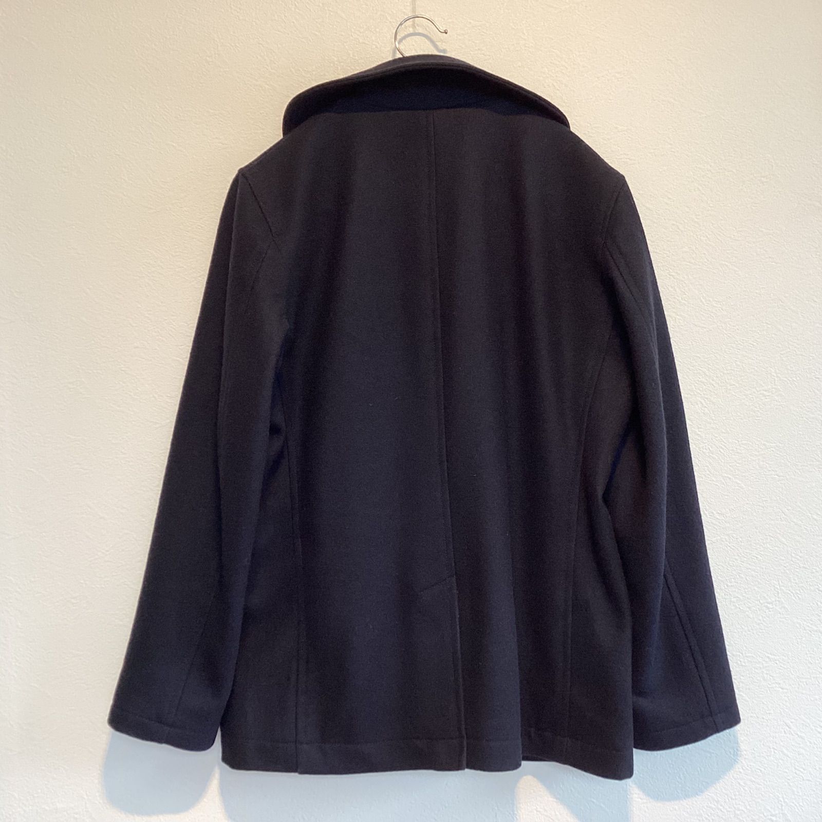 THE SHOP TK ザショップティーケー　Pコート　ウール　ネイビー　XL THE SHOP TK ザショップティーケー Pコート ウール ネイビー XL