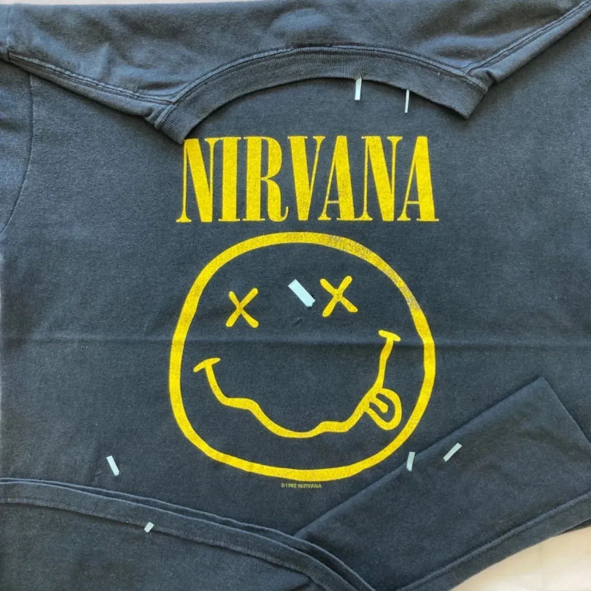 NIRVANA ニルヴァーナ コットン Tシャツ ロック グランジ バンド