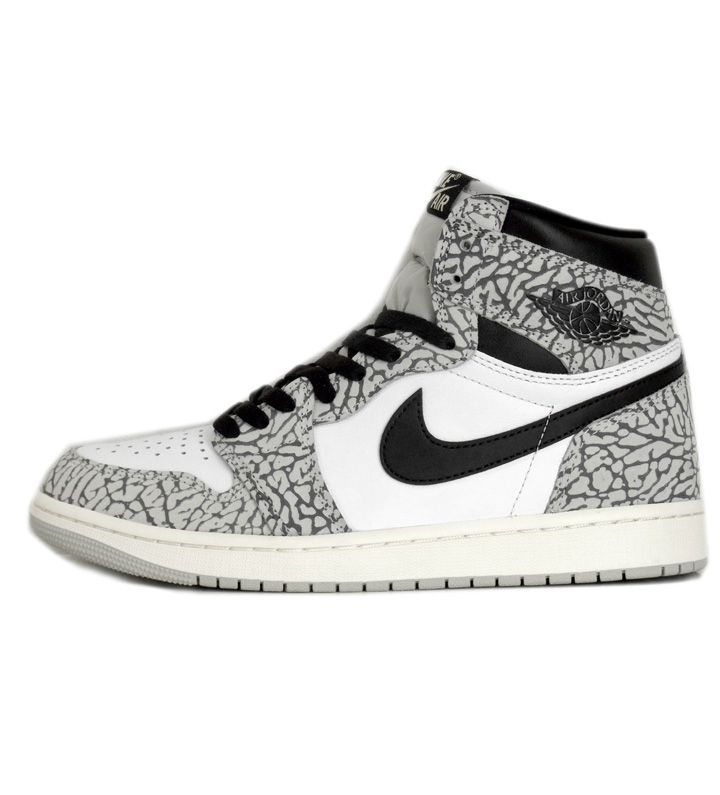 ナイキ NIKE □ 【 AIR JORDAN 1 HIGH OG White Cement DZ5485 052