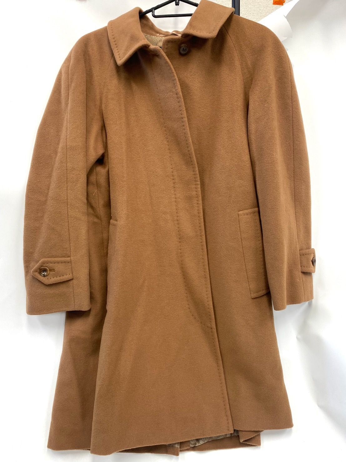 Burberrys ブラウン ロングコート サイズ9 美品　カシミヤ Burberrys ブラウン ロングコート サイズ9 美品カシミヤ