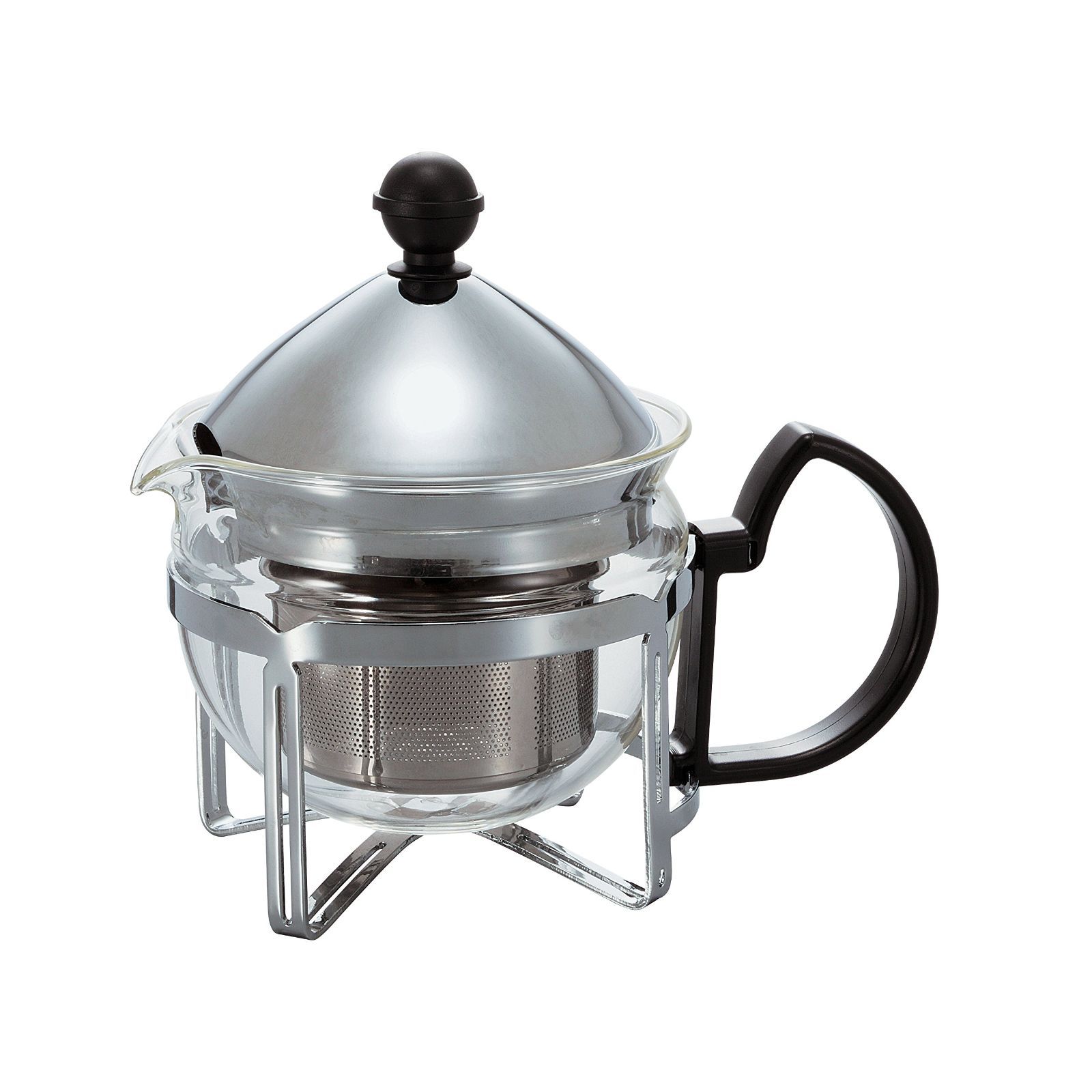 【新着商品】CHAN-2SV マルチ 2人用シルバー 茶王 (ハリオ) HARIO