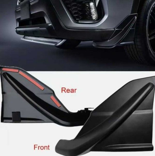 スバル フォレスター​​ SK系 2019- 式 STI風 フロントバンパーガード コーナーカバー バンパープロテクター ドレスアップ