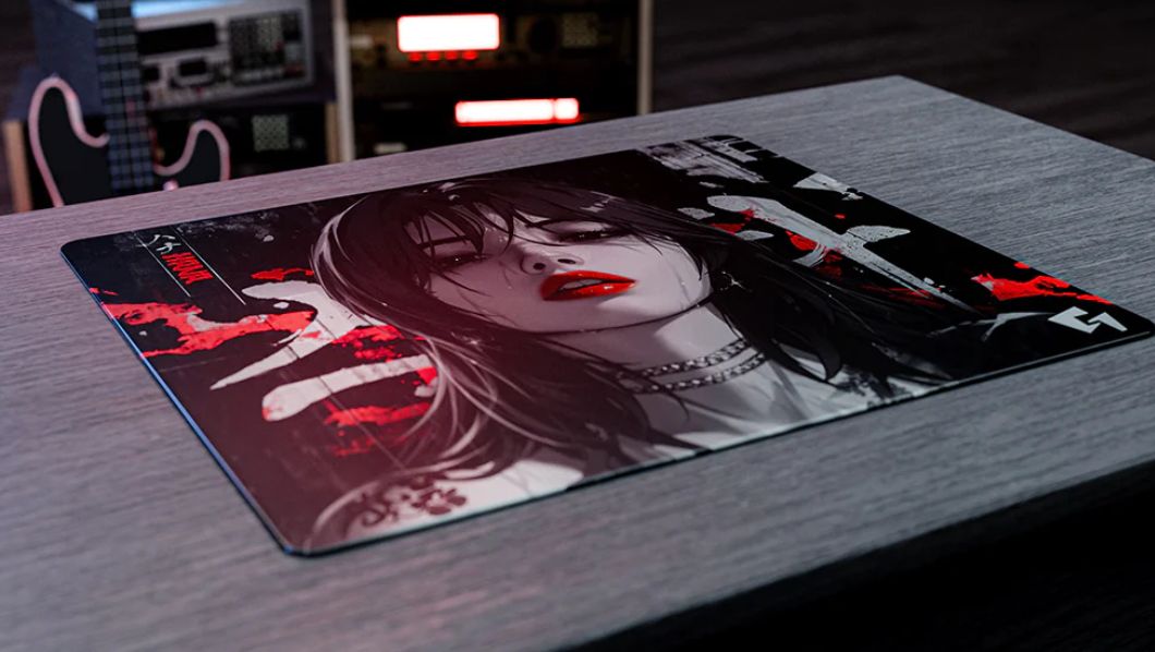 マウス・トラックボール GLSSWRKS Hana Premium Glass Mousepad GLSSWRKS Hana Premium Glass Mousepad International Edition