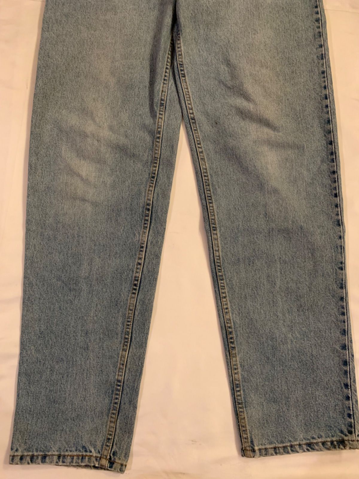 早割り 実寸W34L29 90sメキシコ製Levi's560 アイスブルー バギー - パンツ