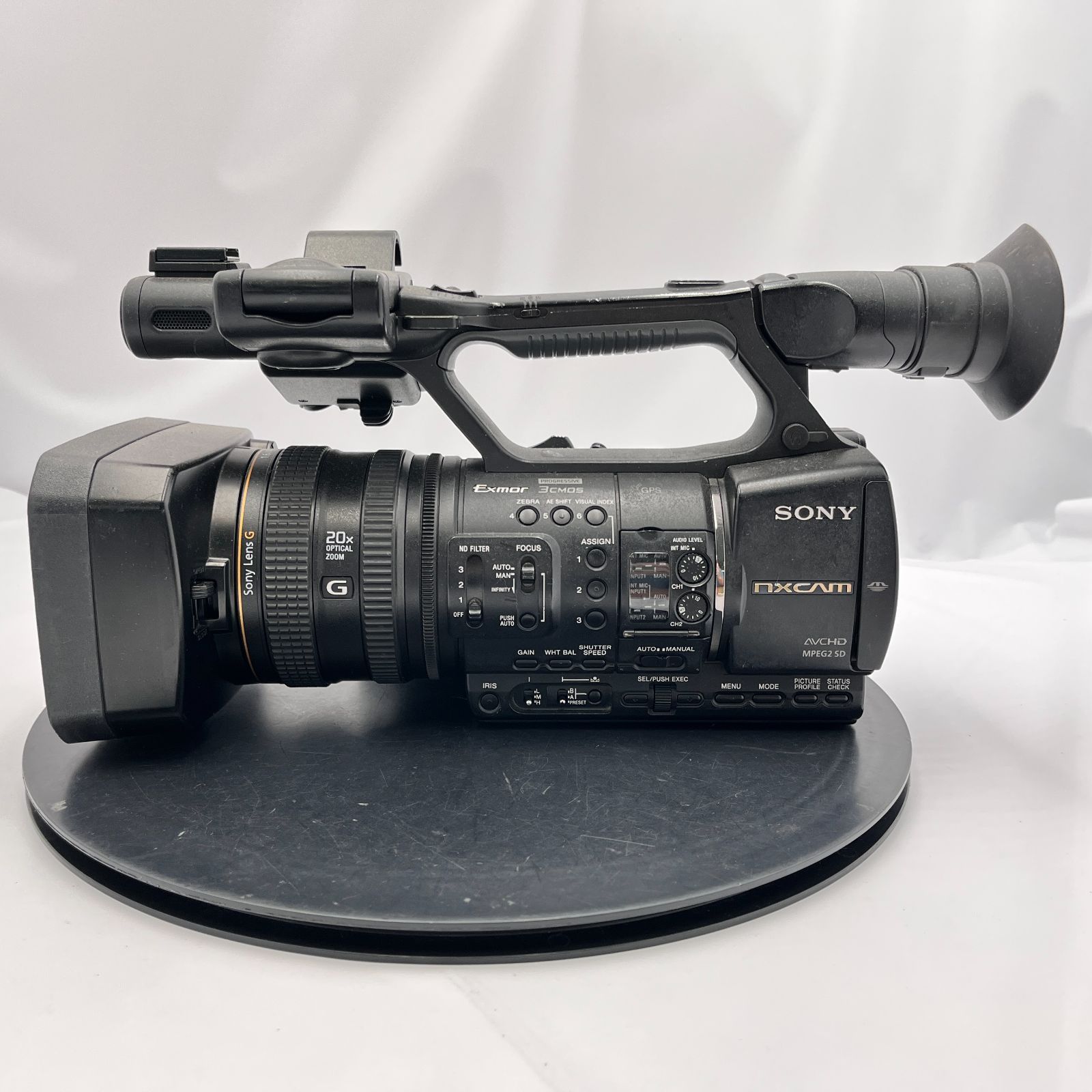 SONY NXCAM HXRーNX5J 中古美品 ☆ SONY HXR-NX5J ビデオカメラ 業務用ハンディカメラ HXR-NX5J