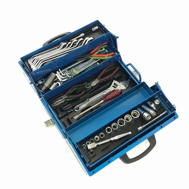 TONE ツールケース BX331 レッド及び工具セット ツールボックス