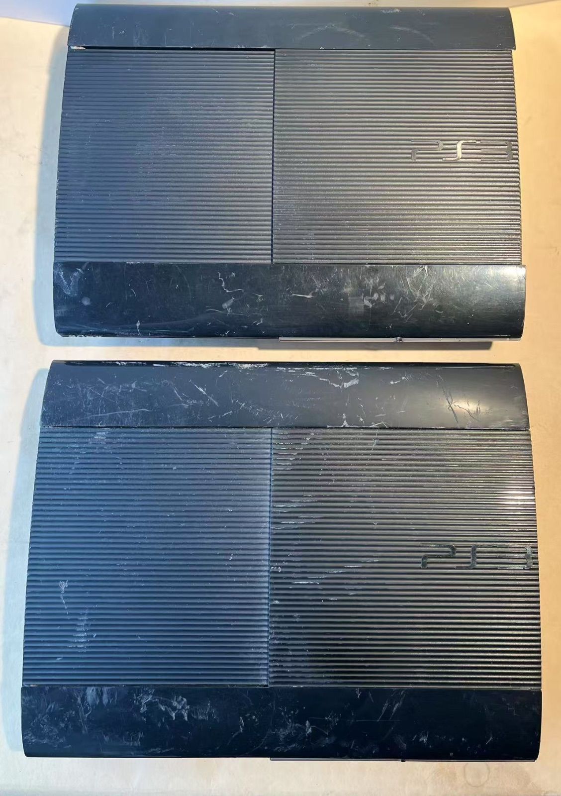 PlayStation 3 本体 CECH–4000C 4000B ブラック2セット 動作未確認