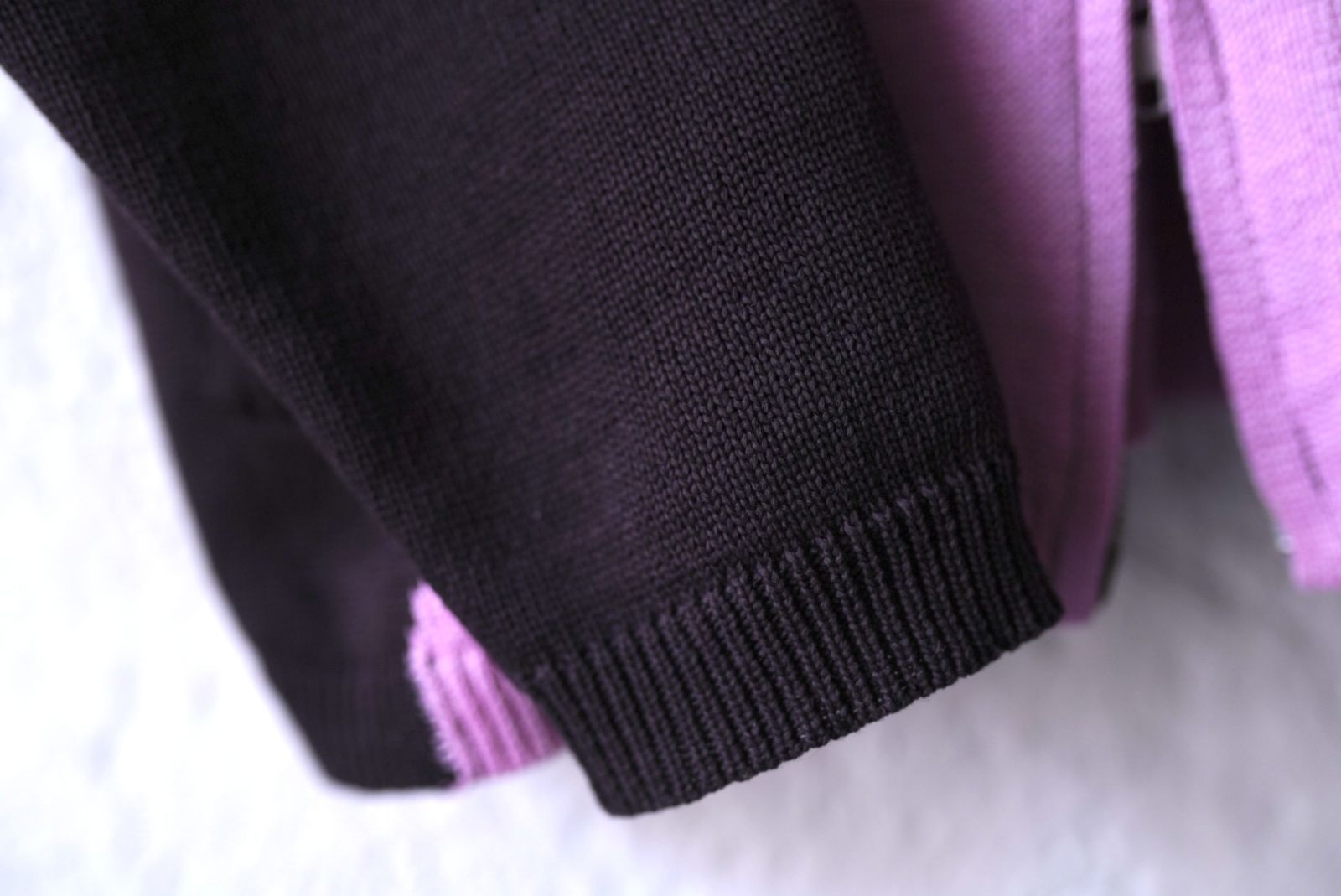 22AW KNITTED TIGHT BLOUSON ジップアップニットブルゾンジャケット