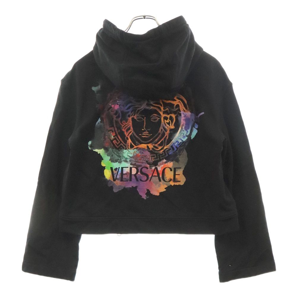 VERSACE (ヴェルサーチ) メデューサ バックプリント サイドジップ ロゴ  