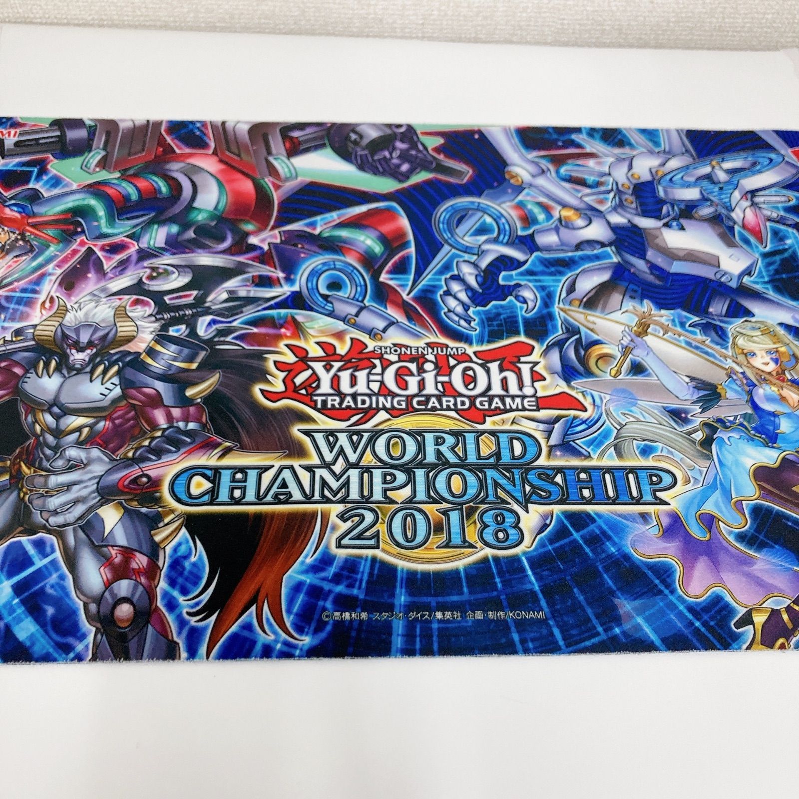 遊戯王 ワールドチャンピオンシップ 2018 プレイマット カードケース