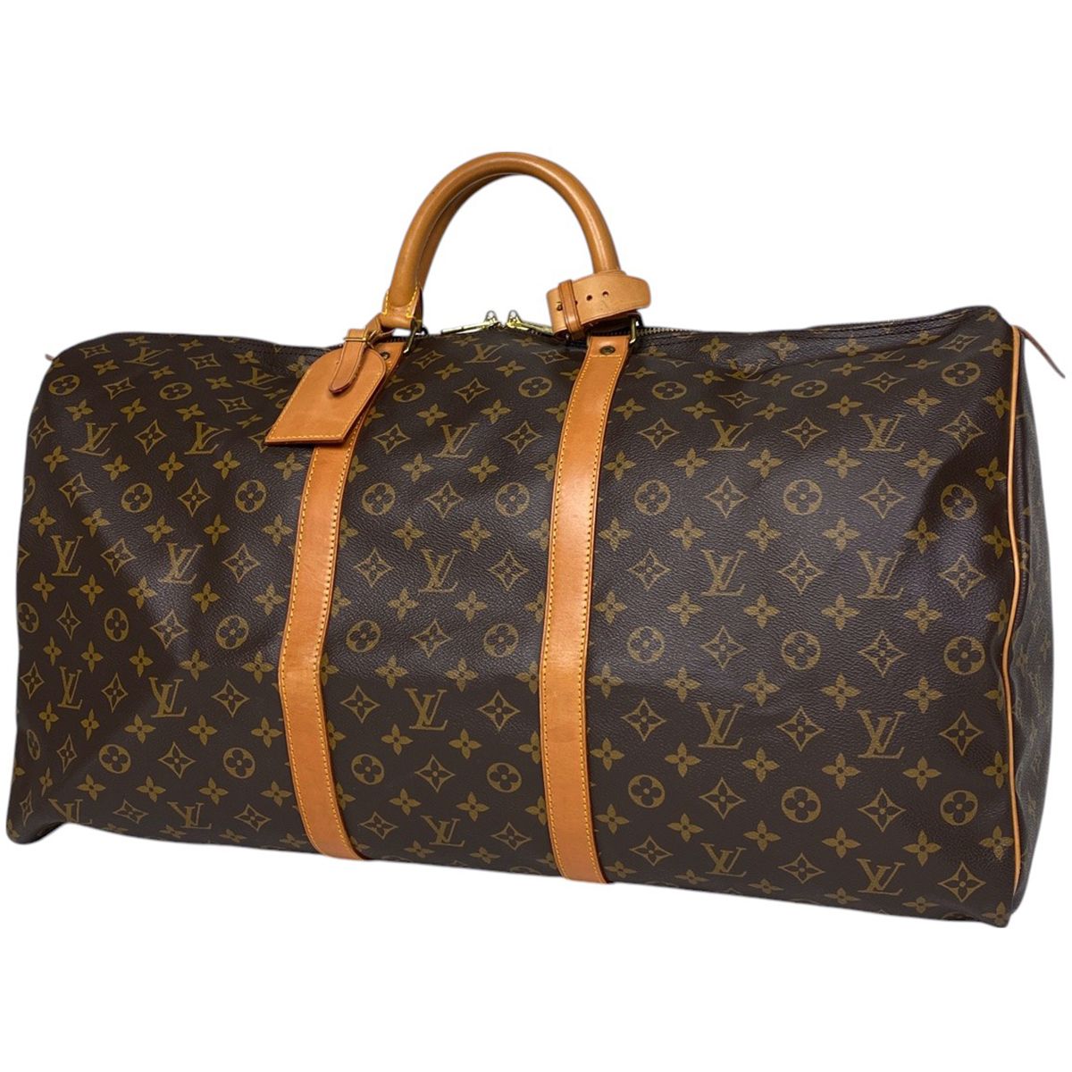 LOUIS VUITTON キーポル60 ボストンバッグ　エピ　ブラウン 楽天市場】ルイ ヴィトン キーポル60 バッグ エピ ケニアン