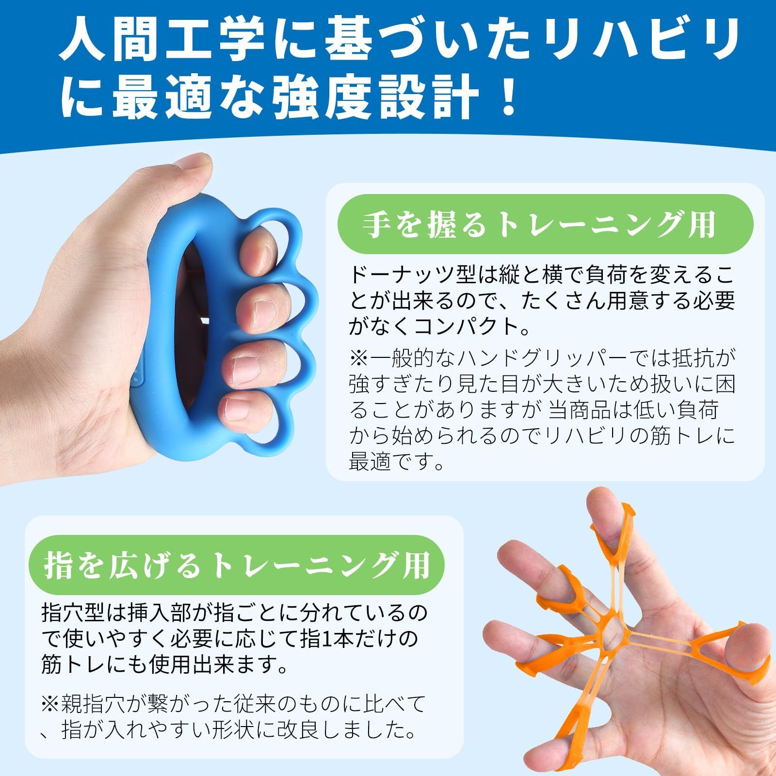 新品 リハビリ 握力 トレーニング ハンドグリップ 指 筋トレ
