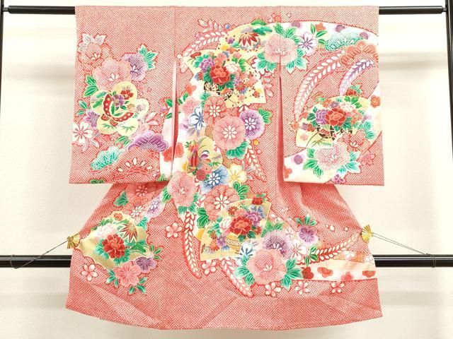平和屋着物[]お宮参り 女の子 祝着 産着 初着 のしめ 駒刺繍 雲