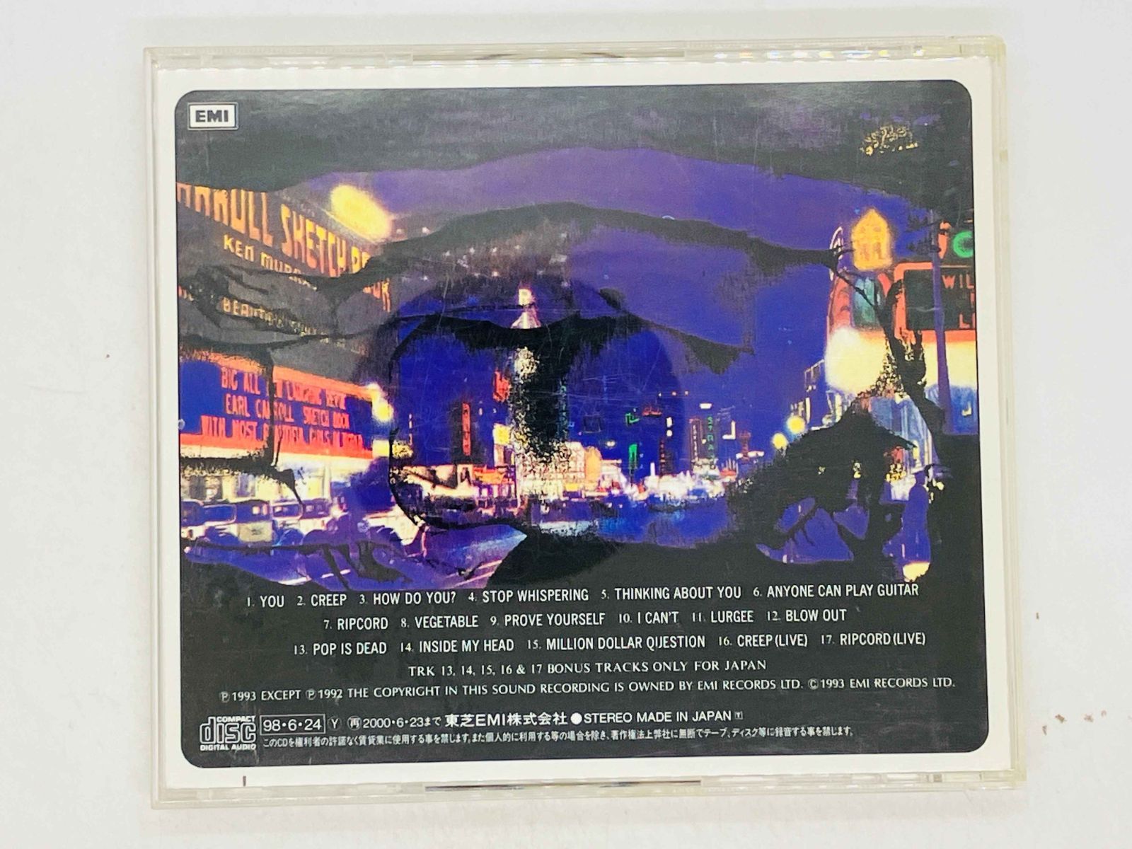 CD RADIOHEAD / PABLO HONEY / レディオヘッド / パブロ・ハニー