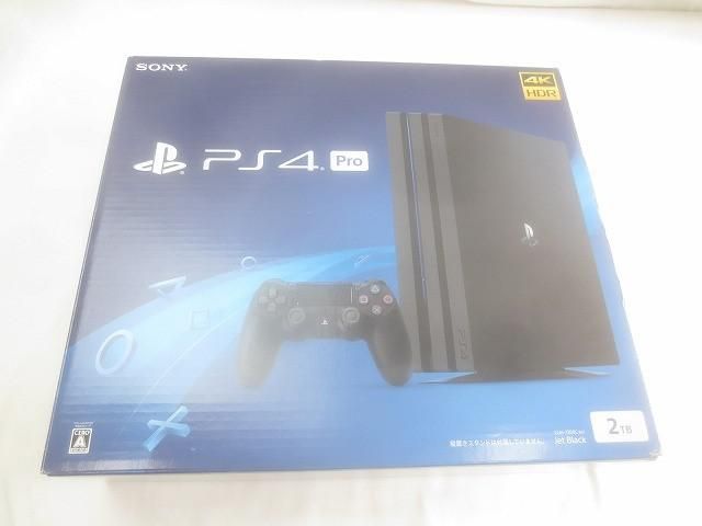 品 ゲーム プレイステーション4 PS4本体 Pro CUH-7200C ジェットブラック 動作品 き