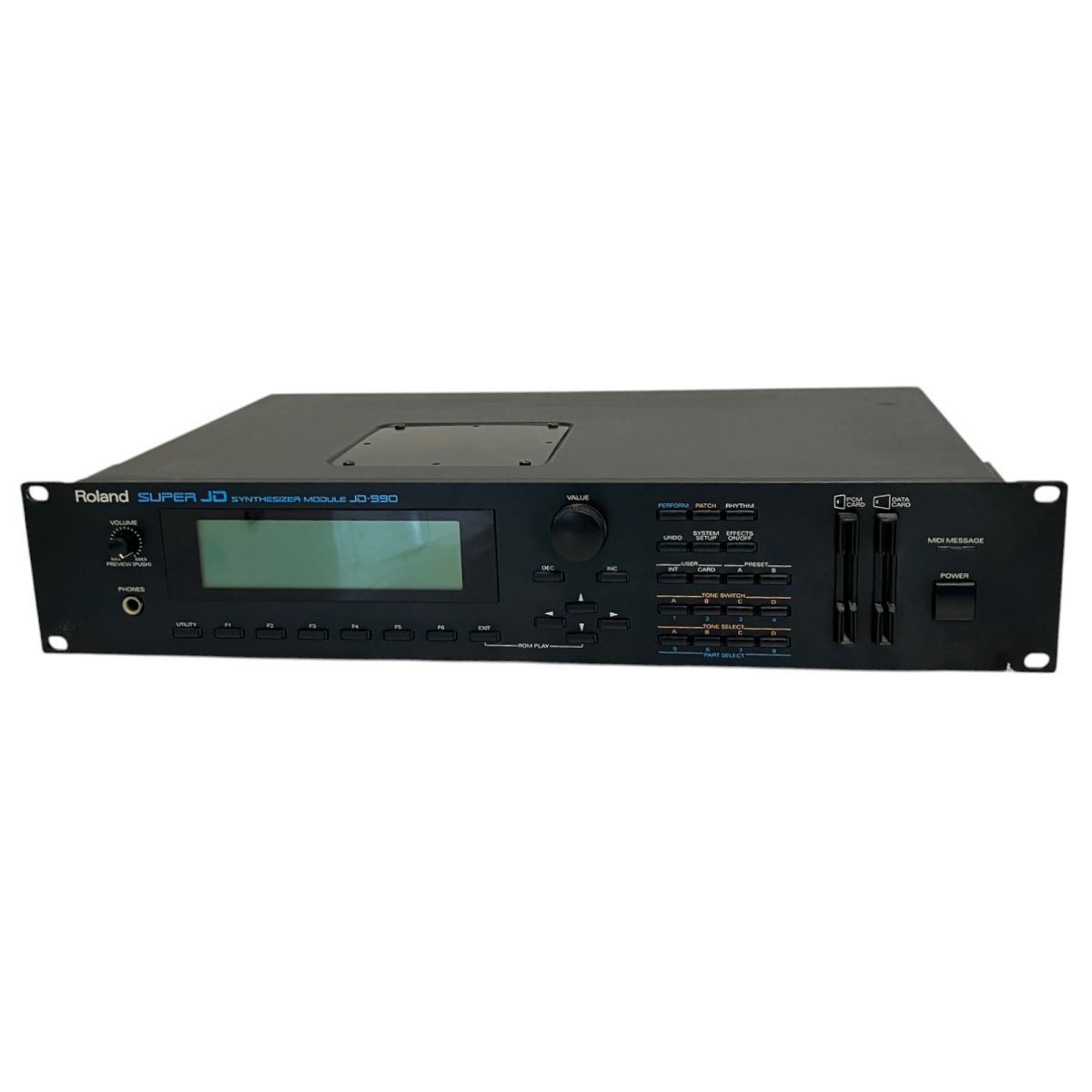 ROLAND JD-990 SUPER JD 音源モジュール シンセサイザー ローランド 音響 機材 オーディオ T10079056