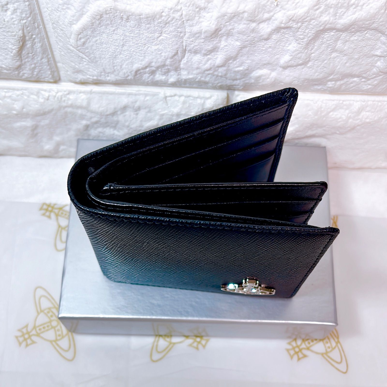 ルイヴィトン 折財布 二つ折り カードケース付 ユタ メンズ カフェ