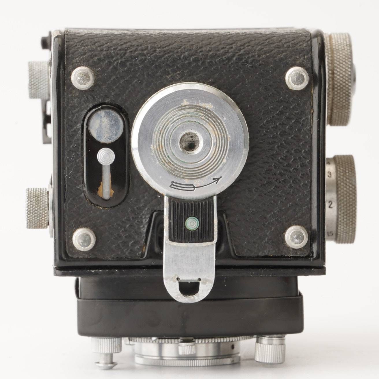 エルモフレックス Elmo エルモ F3.5 75mm Ziko 二眼レフ Elmoflex 【動作品】エルモ ELMOFLEX Zuiko Olympus オリンパス / フィルムカメラ