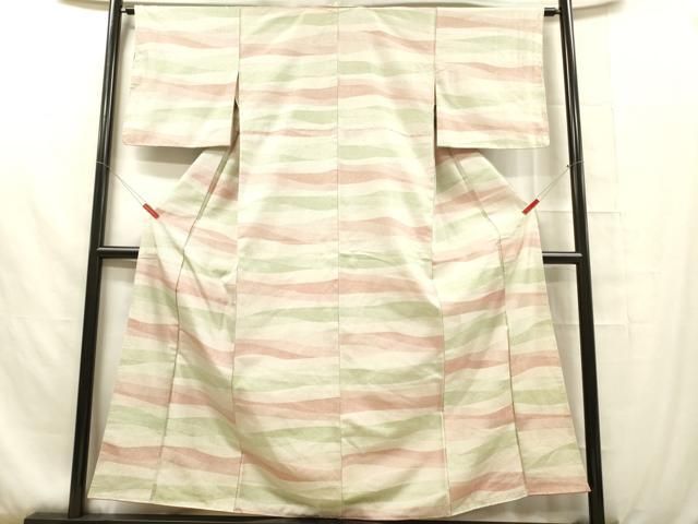 平和屋着物●上質な紬　抽象文様　正絹　逸品　未使用　DAAS3841ps 平和屋着物○上質な紬 抽象文様 正絹 逸品 未使用 DAAS3841ps 平和屋