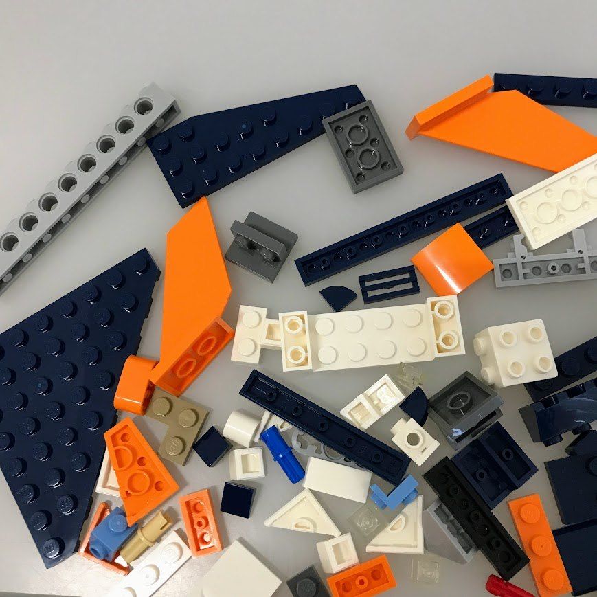 正規品 中古 LEGO レゴ CREATOR クリエイター 31126 超音速ジェット