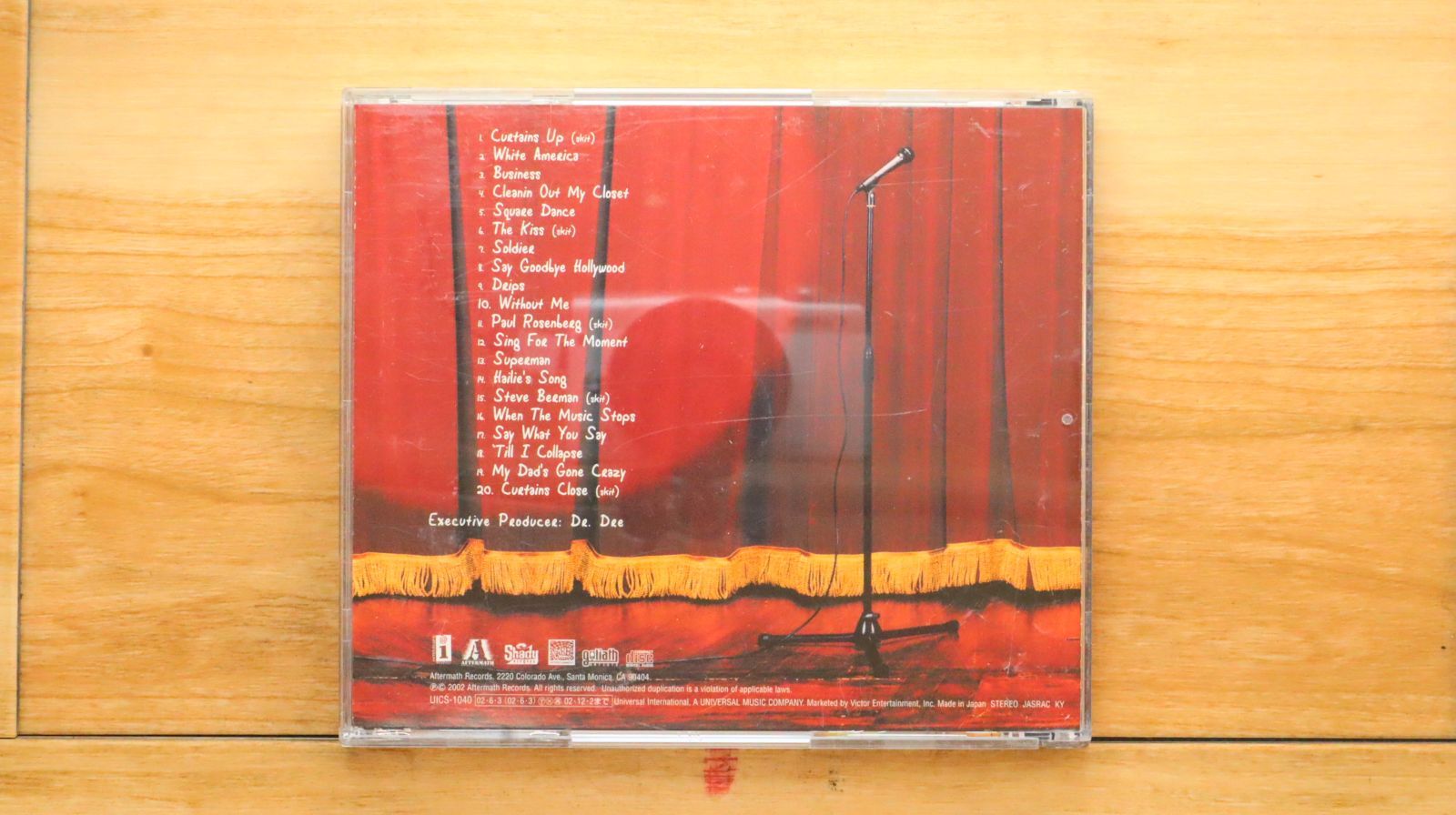 【激レア】　Eminem Mix-CD 8枚セット 国内盤CD☆エミネム/Eminem□ ザ・エミネム・ショウ 【UICS1040