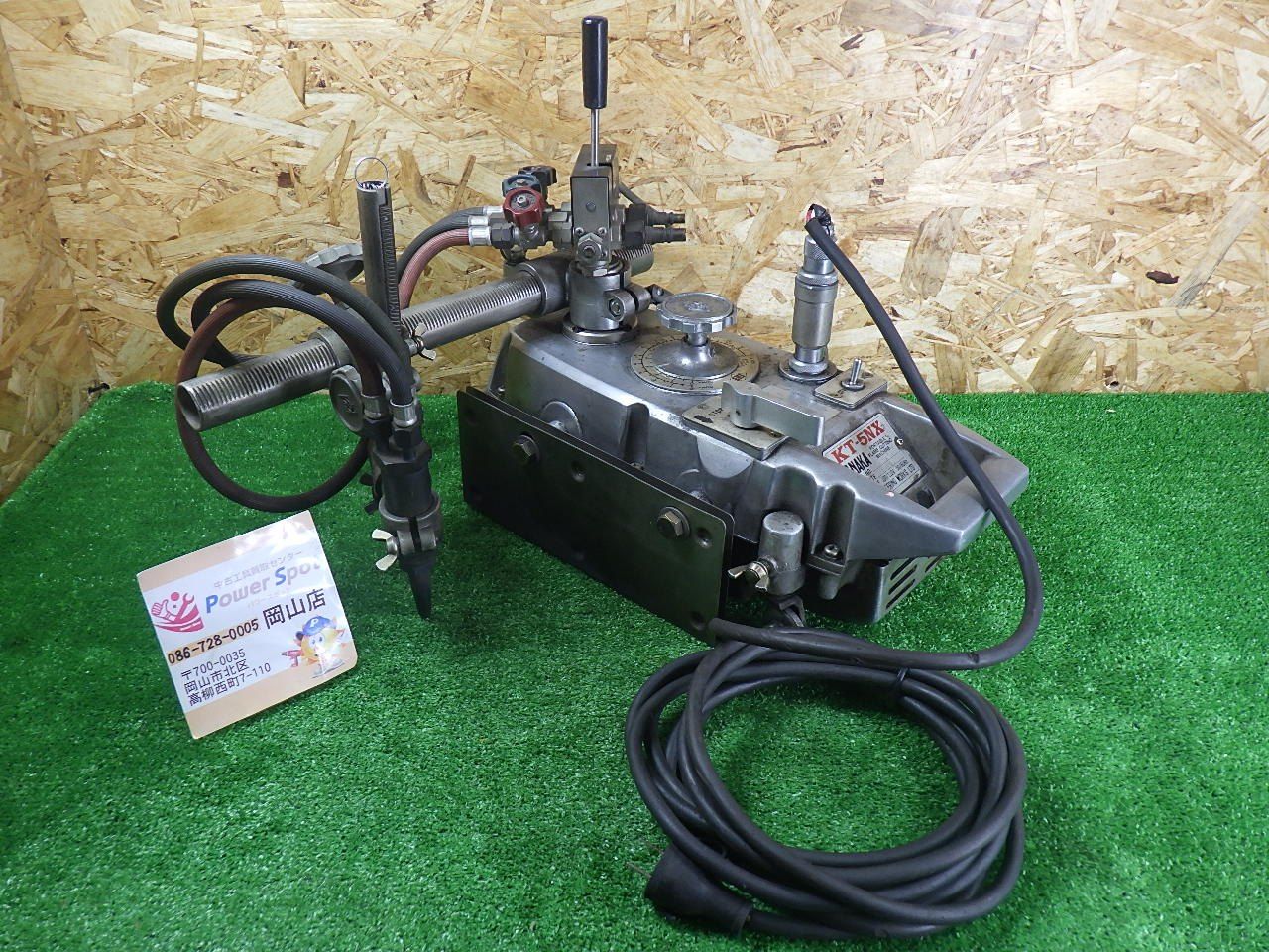 通電のみ確認 日酸TANAKA 自動ガス切断機 KT-5NX 100V コード式