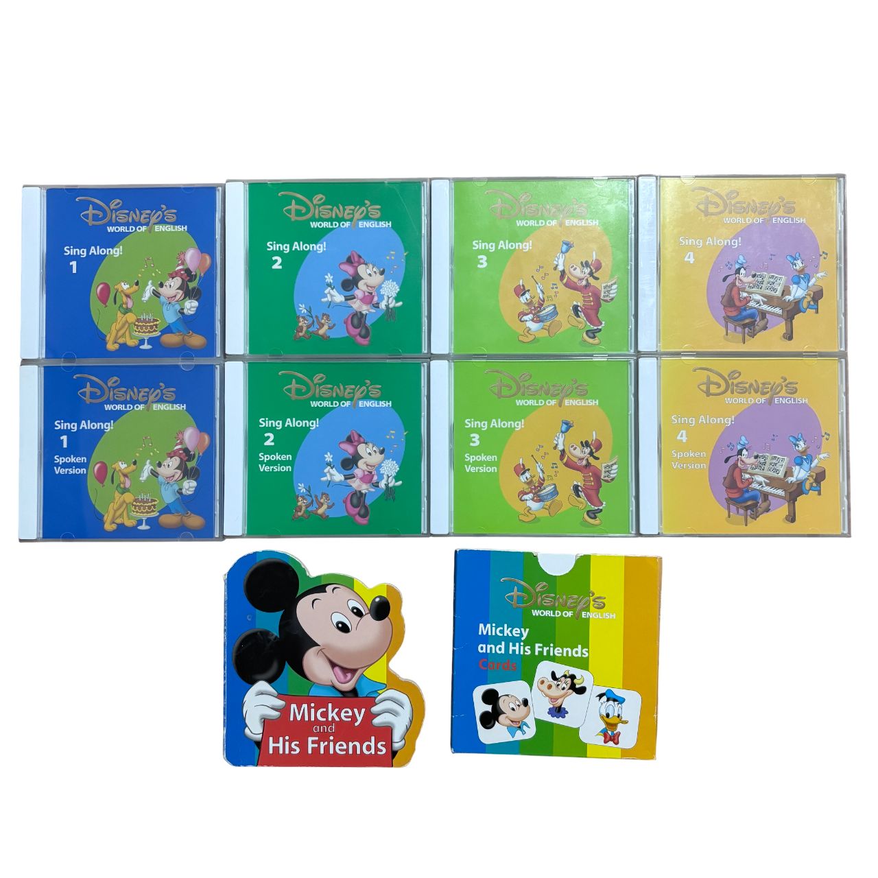 Sing Along シングアロングセット ＊新子役版、2017年ごろ DVD
