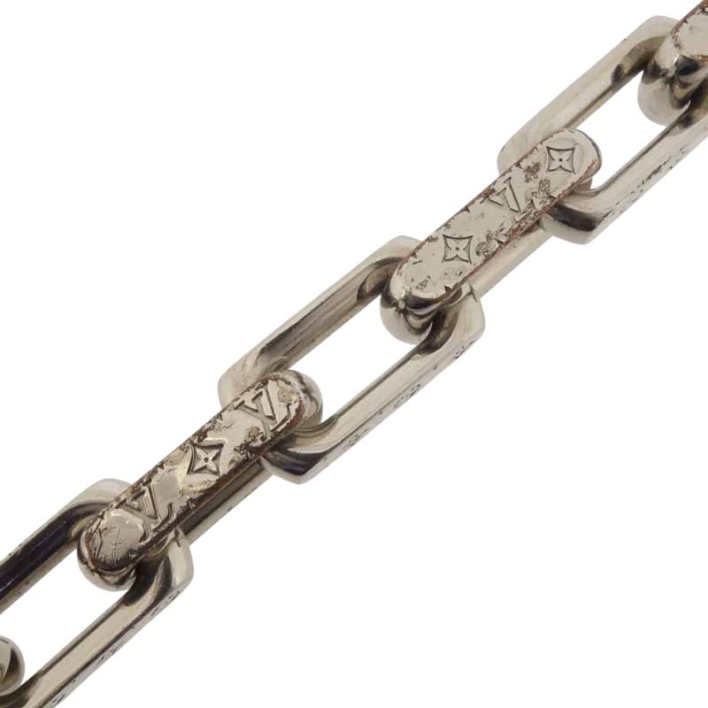 ルイヴィトン 極美品 M64224 コリエチェーンモノグラムブレスレット M ルイヴィトン/LOUIS VUITTON ブレスレット コリエ チェーン