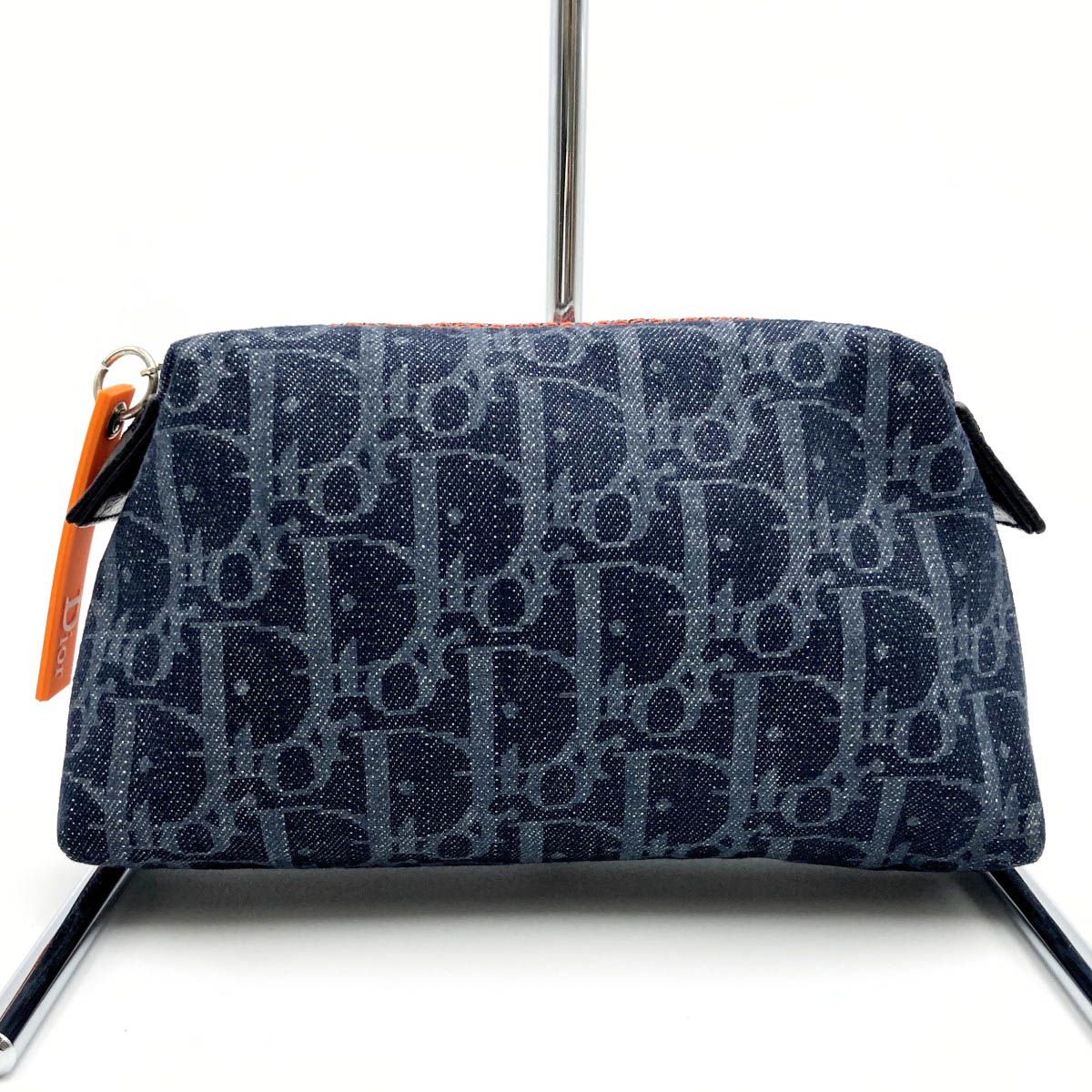 美品 Christian Dior クリスチャンディオール トロッター ポーチ 美品 Christian Dior クリスチャンディオール トロッター ポーチ