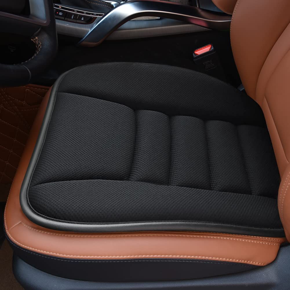新品 シートクッション 車用 クッション 椅子 カークッション ざぶとん 車 座布団 通気性 低反発クッション 運転 クッション 滑り止め付き (様式A)