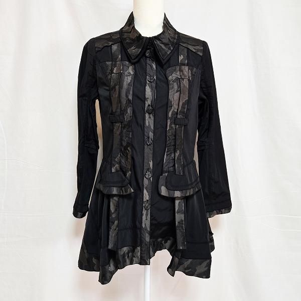 anc エイココンドウ EIKO KONDO アンサンブル 42 黒 カーキ系 薄茶系