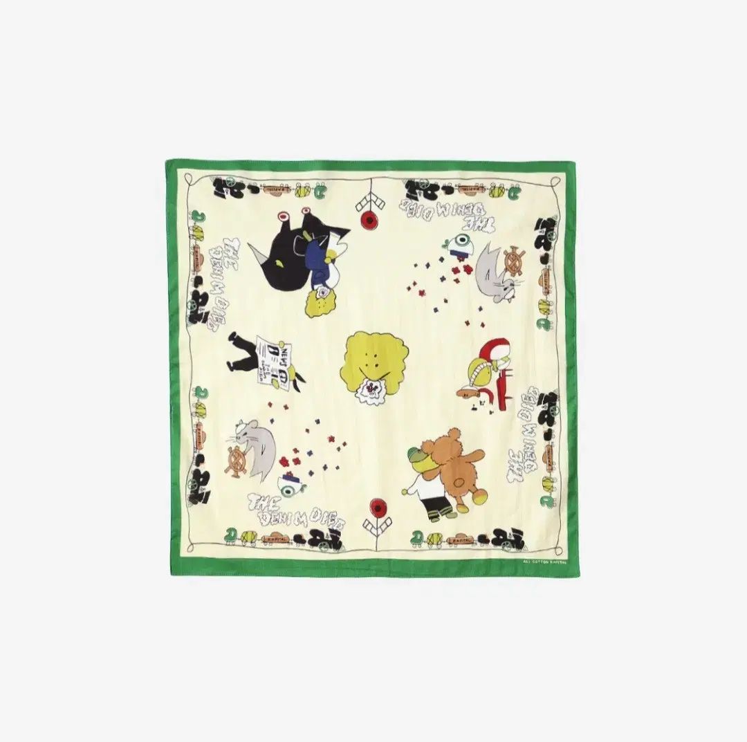 KAPITAL キャピタル バンダナ パキッシュ レインボー 公園 グリーン