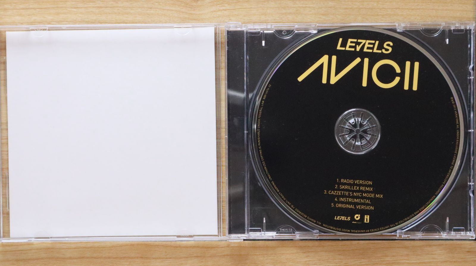 中古CD☆アヴィーチー/AVICII□ Levels 【B001657432/0602527954226