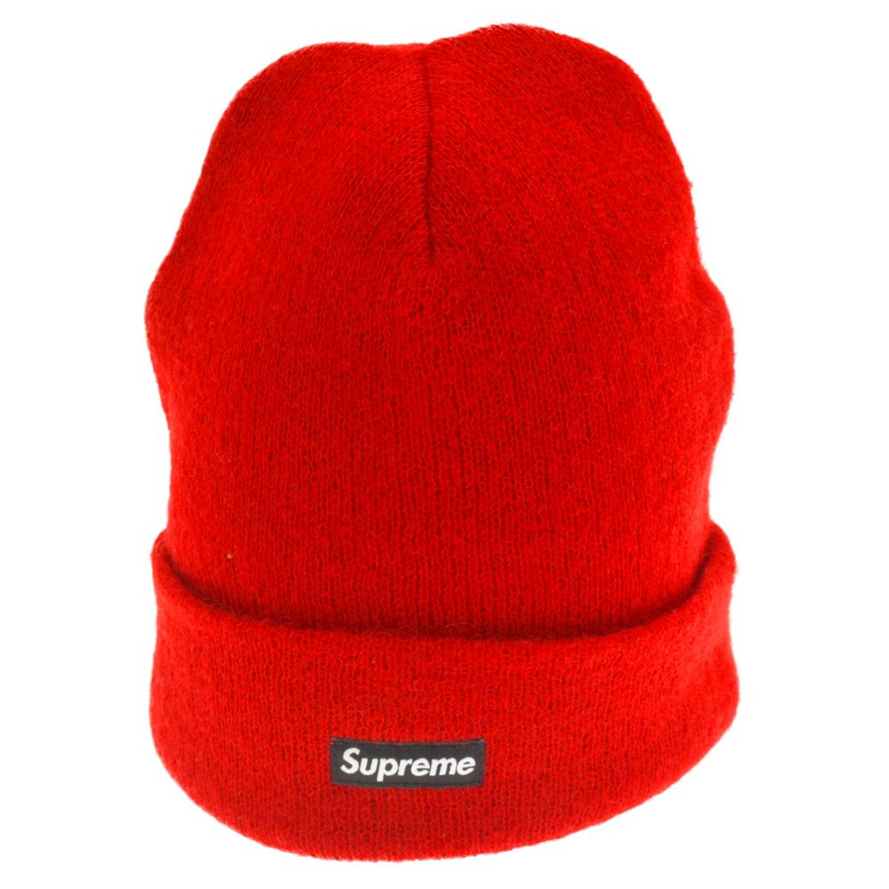 supreme mohair beanie シュプリーム モヘアビーニー 赤 - ニット帽