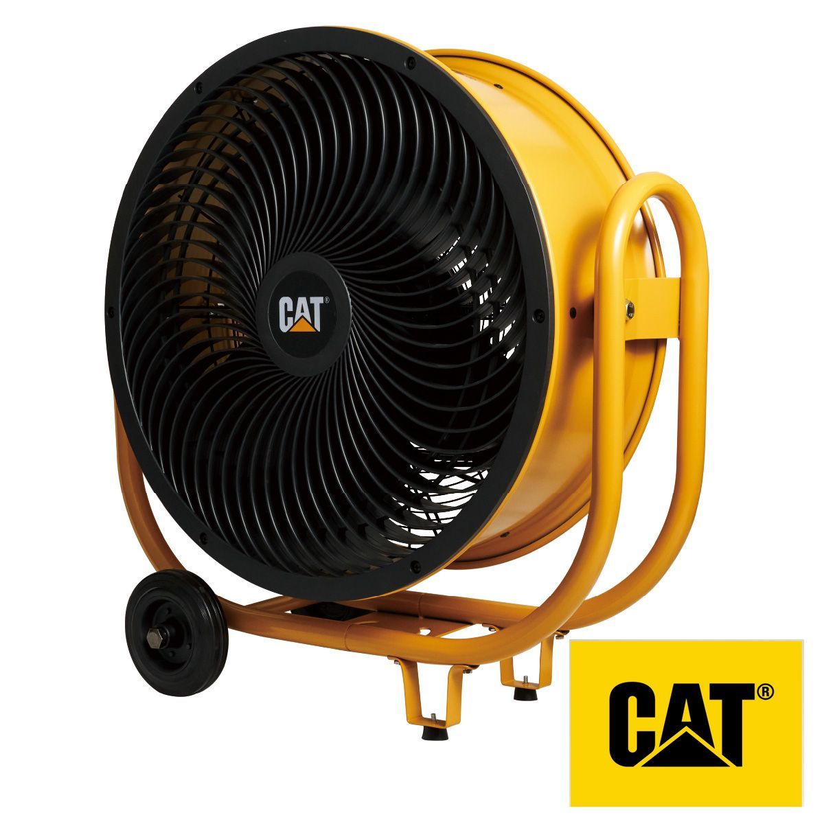 CAT サーキュレーター 60cm HVD-24ACDO 保証付き 工業扇風機 床置式 壁掛式 キャタピラー社 トルネード風 4段階 空気循環 オールシーズン インテリア ハイパワー 大型 床置き 扇風機 おしゃれ スマート 【 送料無料 】 直送 ムサシ