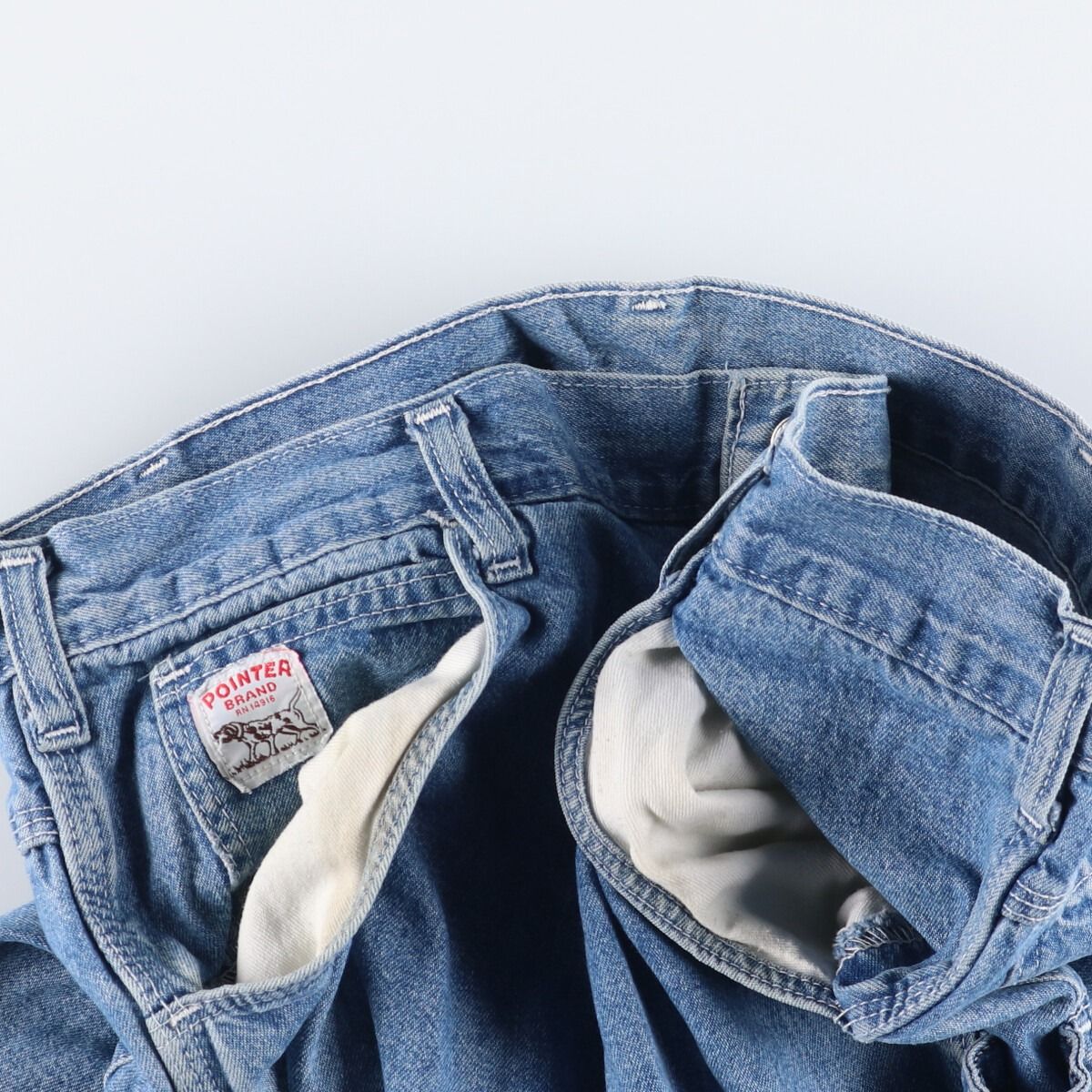 デニムペインターパンツ