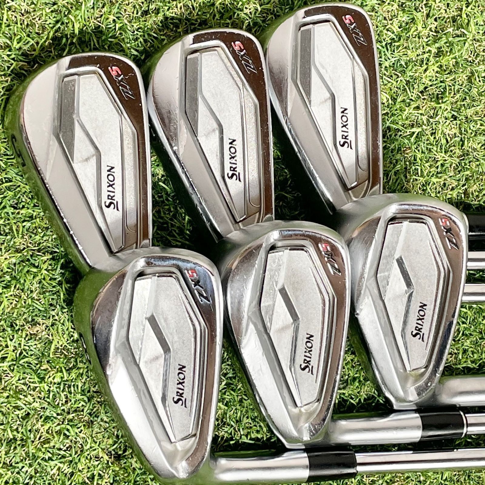 貴重レフティ！美品！】SRIXON ZX5 MKⅡアイアン 単品 7番 S 左 DUNLOP