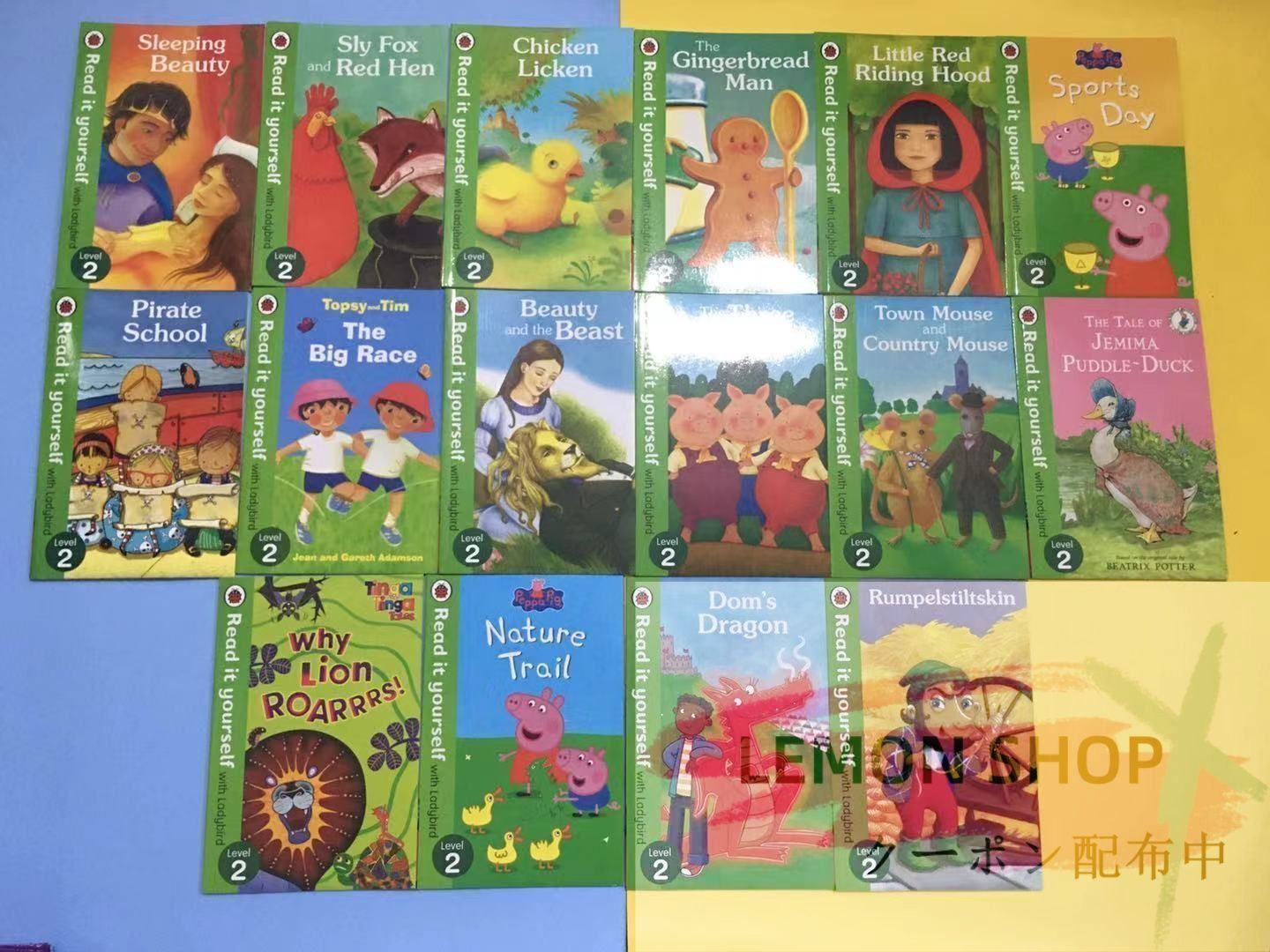 【全商品オープニング価格 特別価格】 新品未使用】 read it yourself 英語絵本50冊 マイヤペン対応 洋書