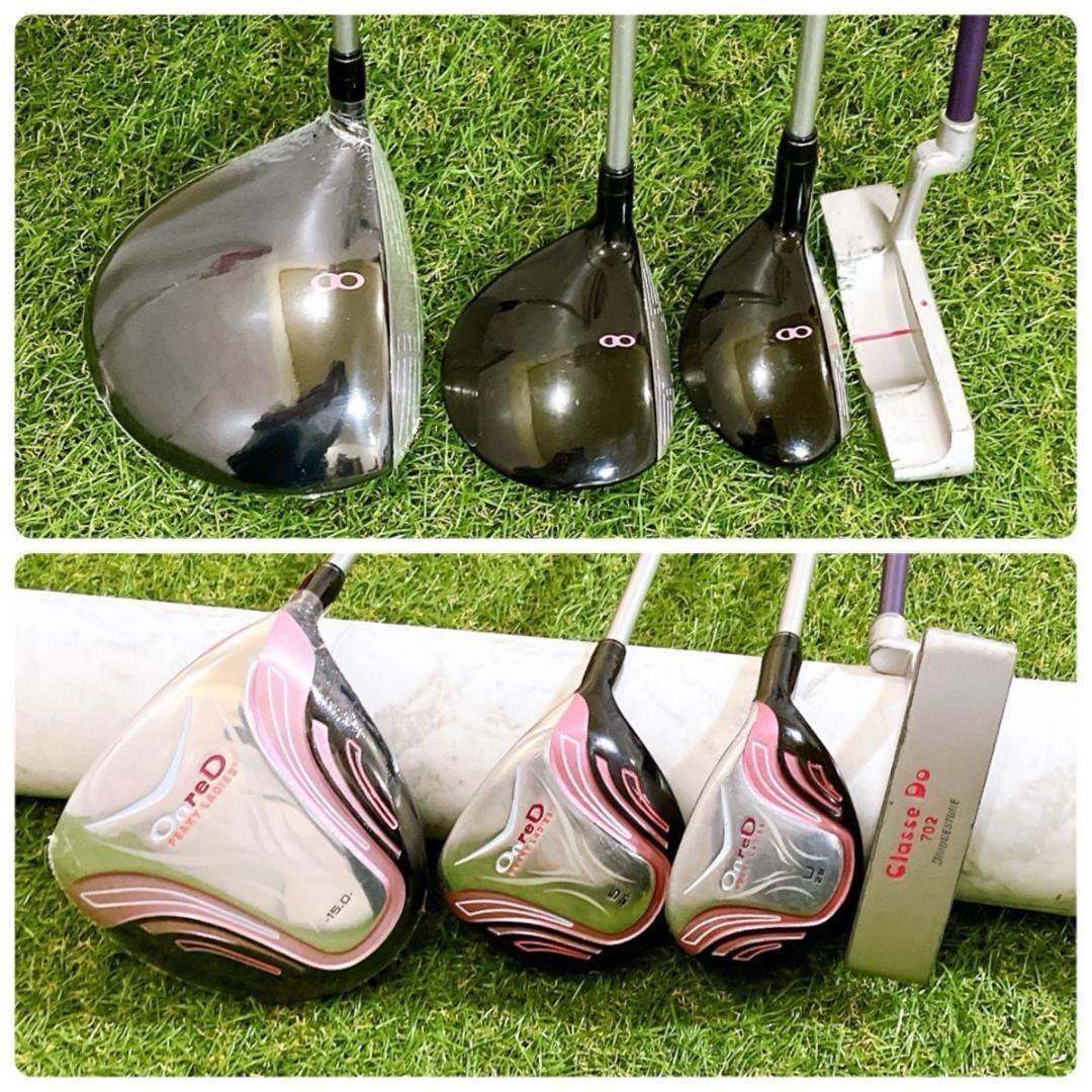 ☆初心者ゴルフ11本セット/つるやゴルフ OnreD オンレッド/フレックスR