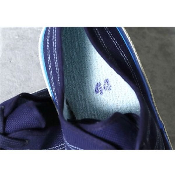 ボートシューズ ネイビー