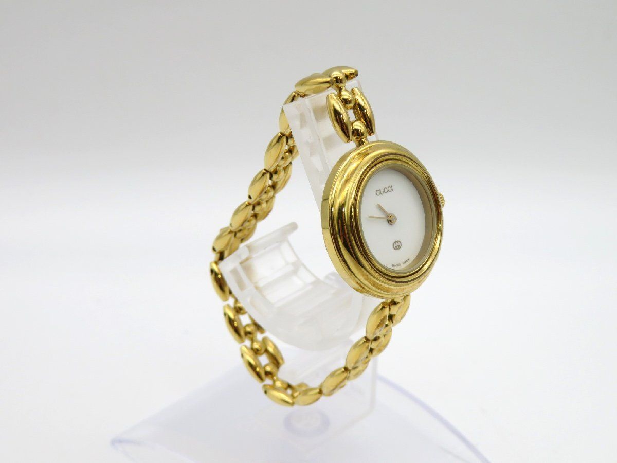 稼働品】GUCCI 11/12 Change Bezel グッチ 11/12 チェンジベゼル